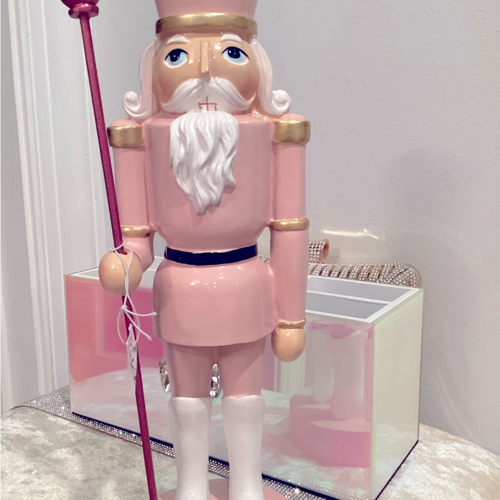 COPY - Adorable pink nutcracker neiman Marcus - Picture 5 of 7